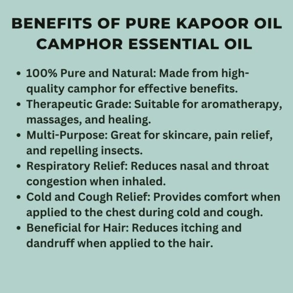 kapoor oil camphor oil