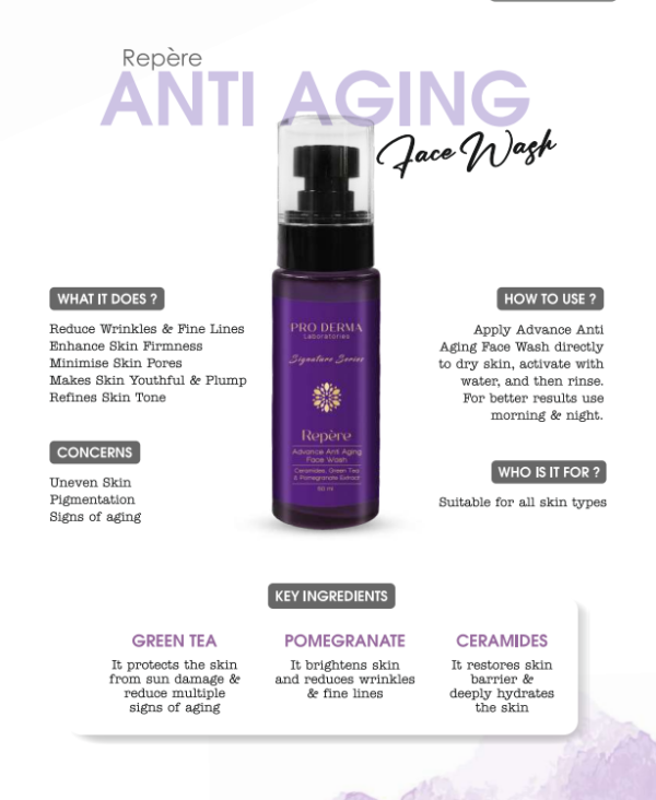 anti aging facewash