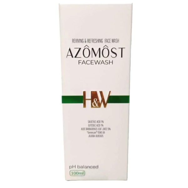 Azomost Hydrating Facewash | Daily Cleanser for Oil and Dirt Removal | Natural Formula for Men & Women | Suitable for All Skin Types 100ml - Image 4