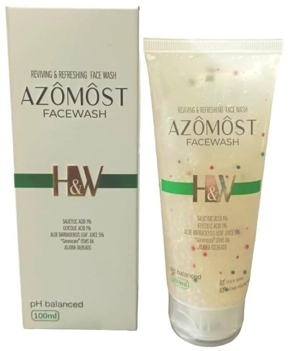 Azomost Hydrating Facewash | Daily Cleanser for Oil and Dirt Removal | Natural Formula for Men & Women | Suitable for All Skin Types 100ml - Image 5