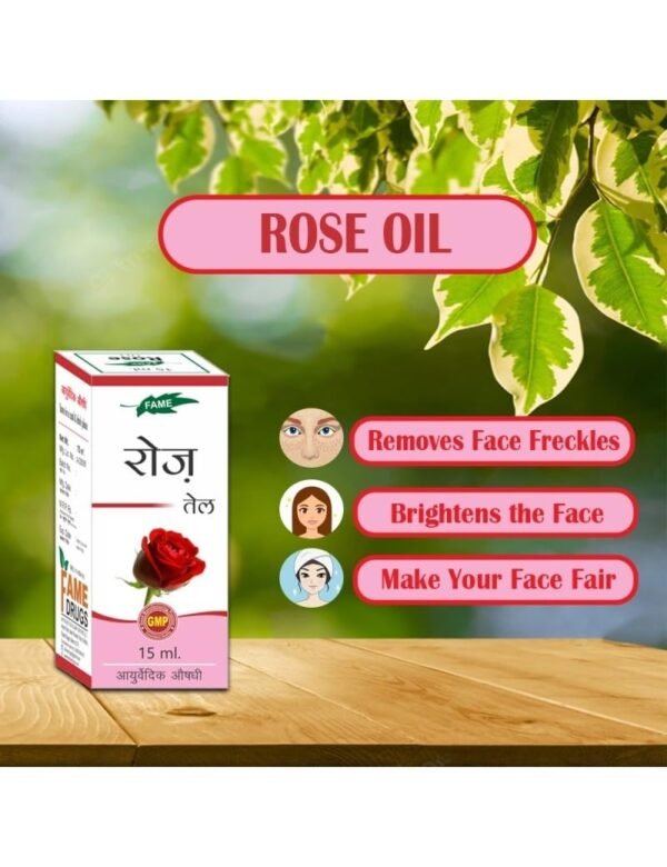 NaturaVives Rose Oil Reduces Freckles and Brightens Skin Naturally - Image 7