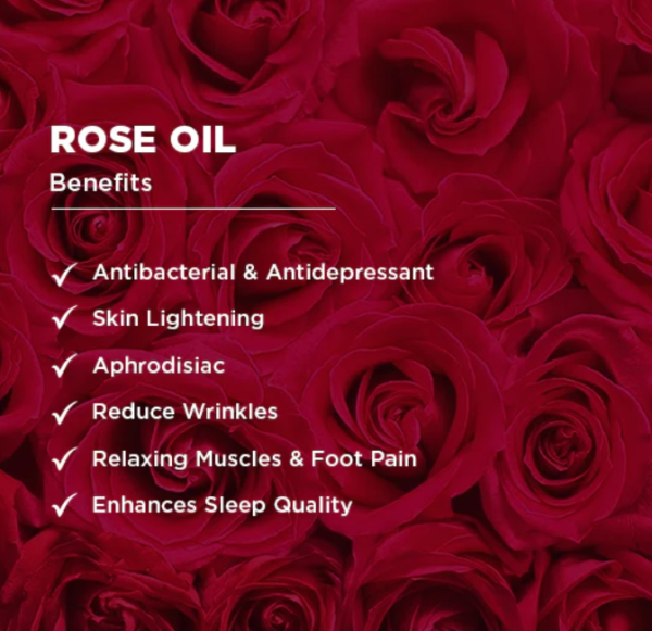 NaturaVives Rose Oil Reduces Freckles and Brightens Skin Naturally - Image 4