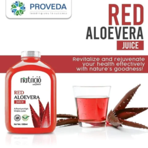 Red aloe vera juice