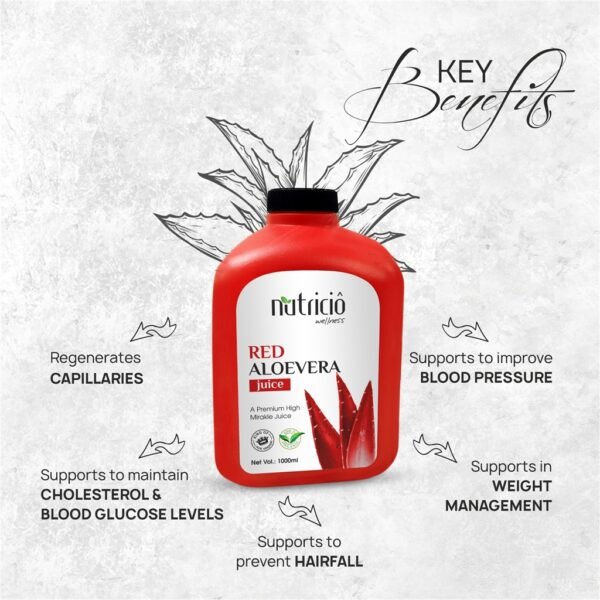 benefits of red aloe vera juice